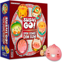 Sushi Go! Spin Some for Dim Sum [Board Game, 2 - 6 Players] Board Game Gamewright