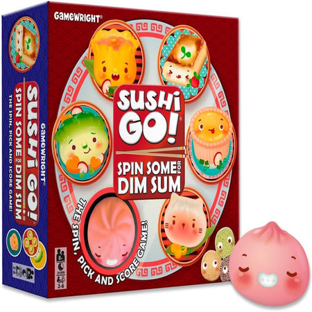 Sushi Go! Spin Some for Dim Sum [Board Game, 2 - 6 Players] Board Game Gamewright