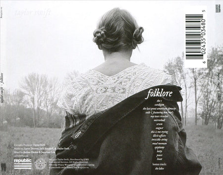 Taylor Swift: Folklore [Audio CD] Music (CD) Republic Records
