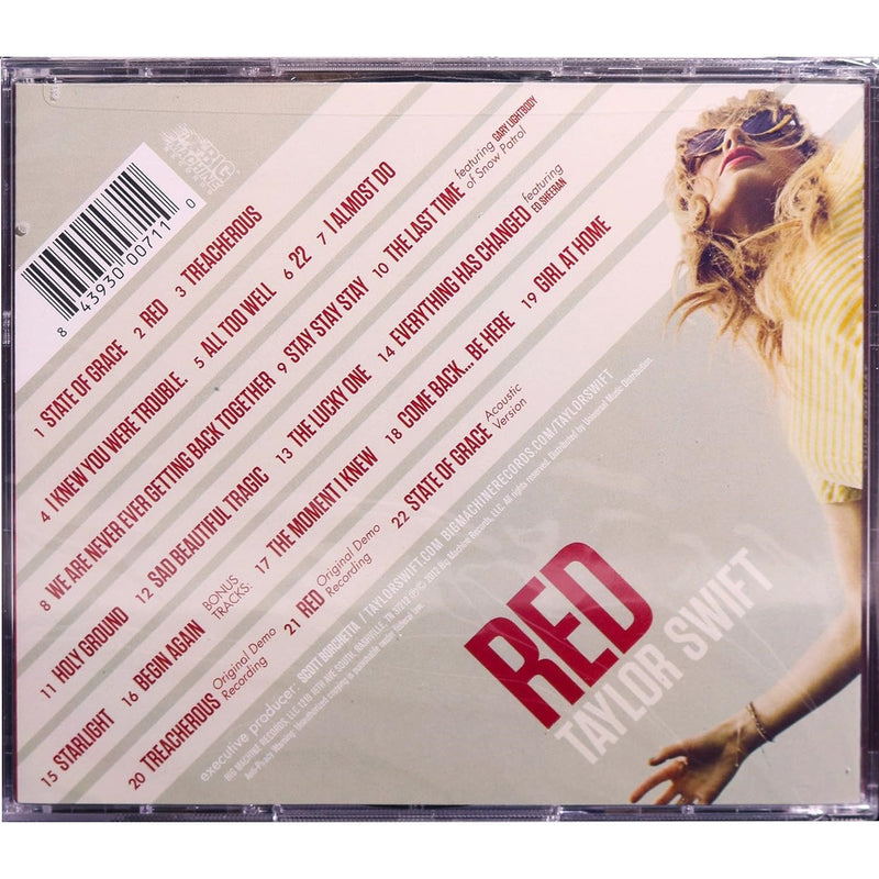 Taylor Swift: Red - 2 CD [Audio CD] Music (CD) Universal Pictures