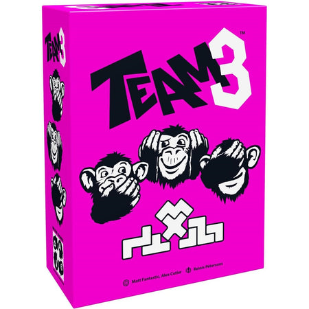 Team 3 - Pink [Board Game, 3 - 6 Players] Board Game Brain Games