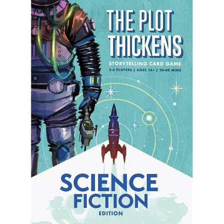 The Plot Thickens: Science Fiction [Board Game, 2 - 4 Players] Board Game Bright Eyes Games