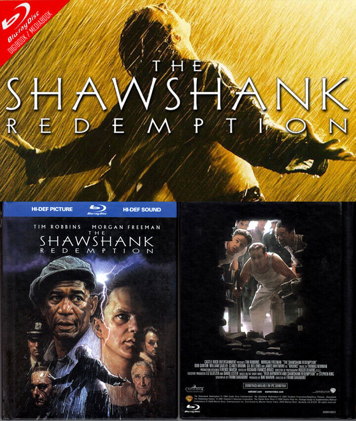 The Shawshank Redemption DigiBook [Blu Ray] Blu-Ray Movie Warner Bros.