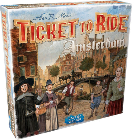 Ticket to Ride Express: Amsterdam [Board Game, 2 - 4 Players] Board Game Days of Wonder