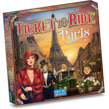 Ticket to Ride Express: Paris [Board Game, 2 - 4 Players] Board Game Days of Wonder