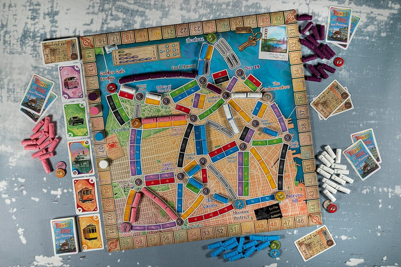 Ticket to Ride Express: San Francisco [Board Game, 2 - 4 Players] Board Game Days of Wonder