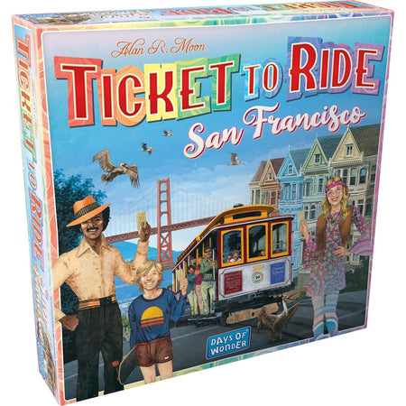 Ticket to Ride Express: San Francisco [Board Game, 2 - 4 Players] Board Game Days of Wonder