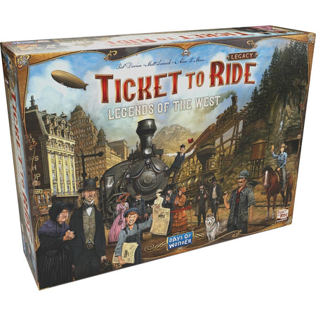 Ticket to Ride Legacy: Legends of the West [Board Game, 2 - 4 Players] Board Game Days of Wonder