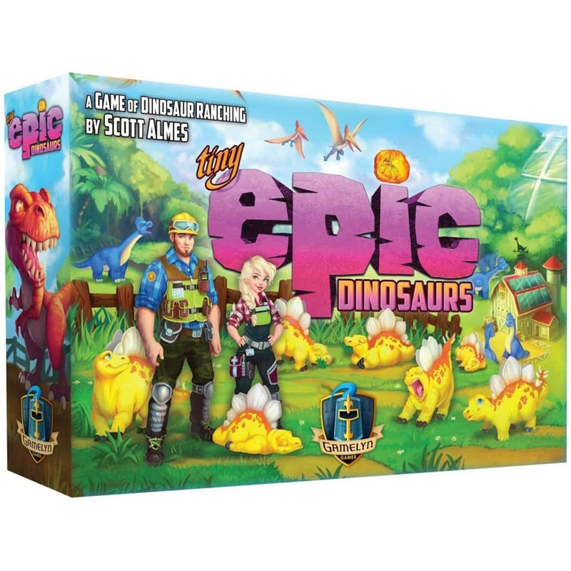 Tiny Epic Dinosaurs [Board Game, 1 - 4 Players] Board Game Gamelyn Games