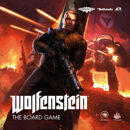 Wolfenstein: The Board Game [Board Game, 1 - 4 Players] Board Game Bethesda