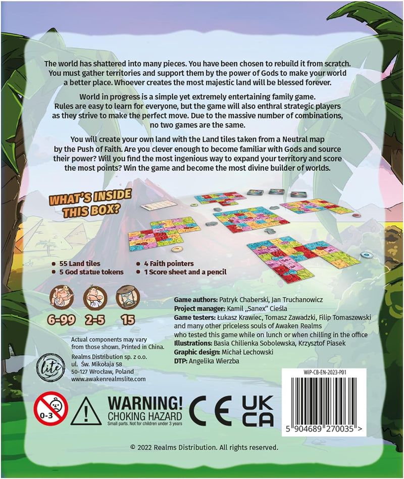 World in Progress [Board Game, 2 - 5 Players] Board Game Awaken Realms