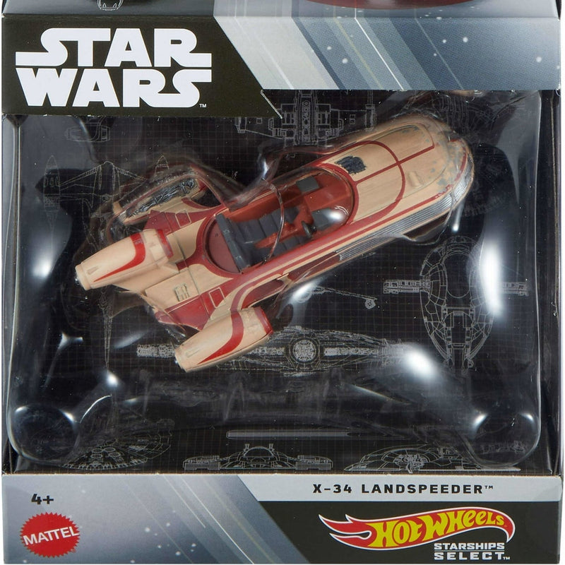 Hot Wheels: Star Wars Starships Select - X34 Landspeeder Toys & Games Mattel