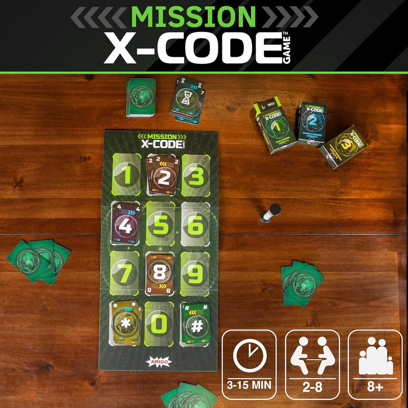 X-Code [Board Game, 2 - 8 Players] Board Game AMIGO