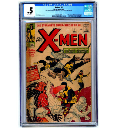 X-Men: #1 [Jack Kirby CGC 0.5] 1963 Comics Marvel Comics