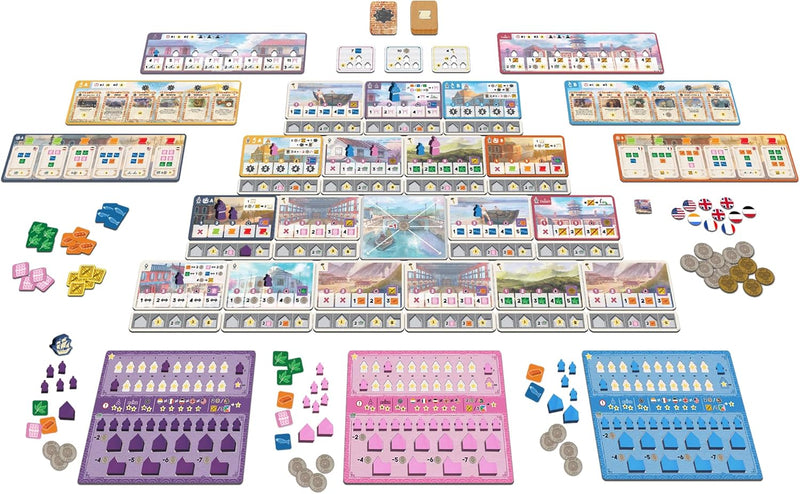 Yokohama [Board Game, 2 - 4 Players] Board Game Asmodee