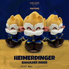 Youtooz: Arcane Collection [Heimerdinger Shoulder Rider 6-Inch Plush] Toys & Games Youtooz