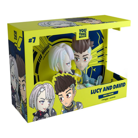 Youtooz: Cyberpunk Edgerunners Collection [Lucy and David Vinyl Figure #7] Toys & Games Youtooz