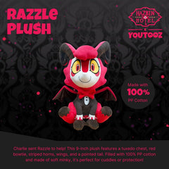 Youtooz: Hazbin Hotel Collection [Razzle 9-Inch Plush] Toys & Games Youtooz