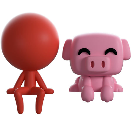 Youtooz: Monitor Buddiez Collection - Alan Becker [Red and Pig #5] Toys & Games Youtooz