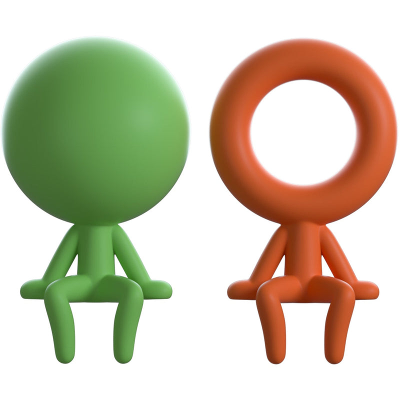 Youtooz: Alan Becker Collection - Monitor Buddiez [Green and Orange #4] Toys & Games Youtooz