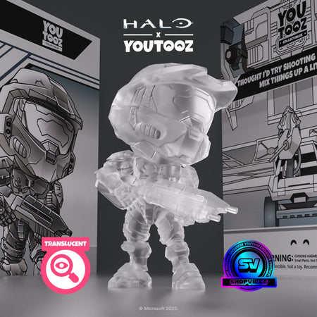 Youtooz x Shopville Exclusive: Halo Collection - Active Camo Master Chief Vinyl Figure #9 [Limited Edition - 750 Made Only!] Toys & Games Youtooz