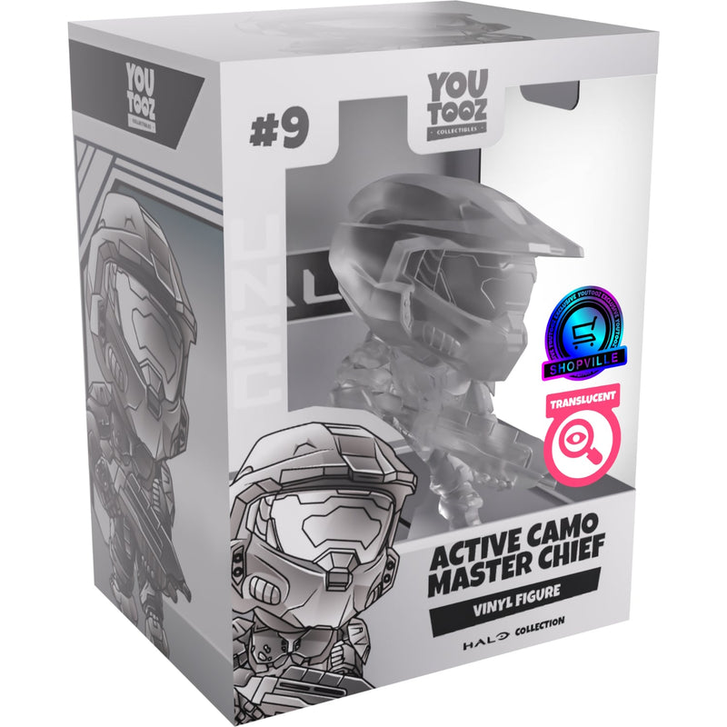 Youtooz x Shopville Exclusive: Halo Collection - Active Camo Master Chief Vinyl Figure #9 [Limited Edition - 750 Made Only!] Toys & Games Youtooz