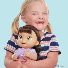 Baby Alive Lulu Achoo Doll - 12-Inch Interactive Doctor Play Toy - Brown Hair Toys & Games Hasbro