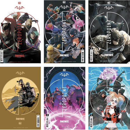 Batman/Fortnite: Zero Point - #1-6 Exclusive Comic Bundle [6 Comic Book Set] Book DC Comics