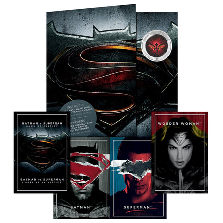 2016 25-Cent Lenticular Coin: Batman vs. Superman Dawn of Justice [Memorabilia] Memorabilia Royal Canadian Mint