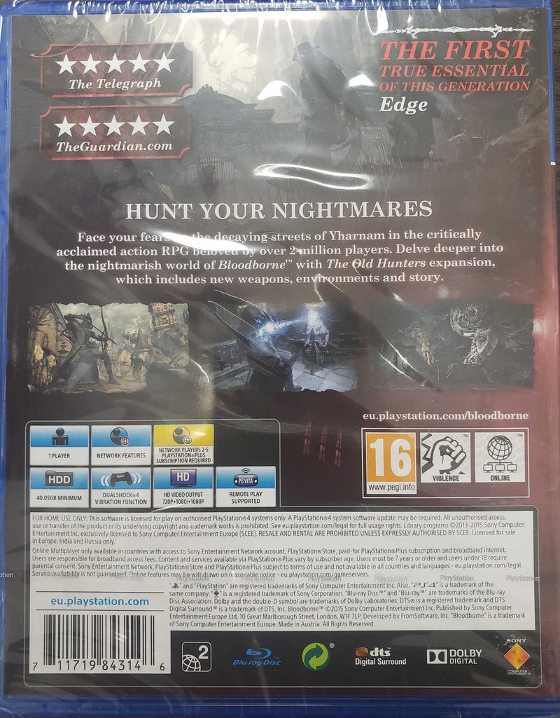 Bloodborne: Game Of The Year Edition [PlayStation 4] PlayStation 4 Video Game Sony