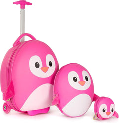 Boppi Tiny Trekker Kids Backpack - Pink Penguin Clothing and Apparel Boppi
