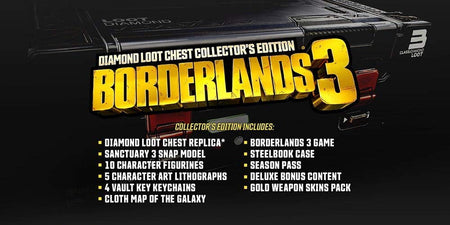 Borderlands 3 - Diamond Loot Chest Collector's Edition [PlayStation 4] PlayStation 4 Video Game 2K Games