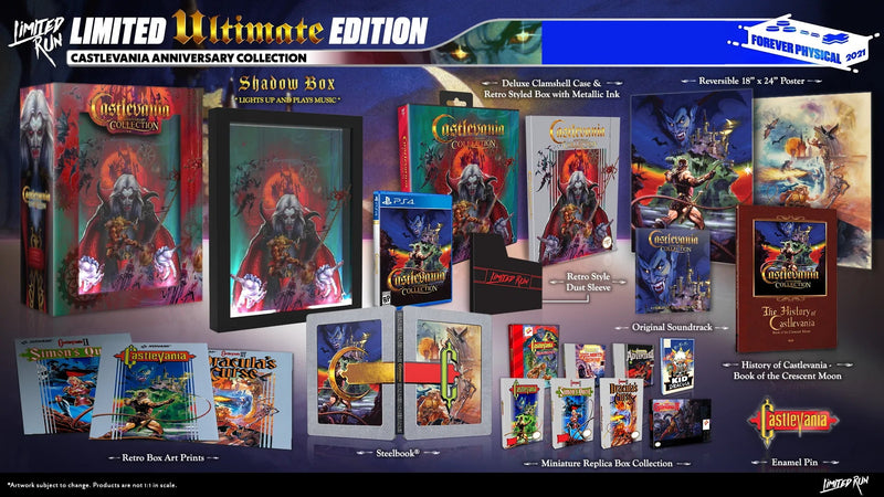 Castlevania Anniversary Collection - Ultimate Edition - Limited Run #405 [PlayStation 4] PlayStation 4 Video Game Limited Run Games