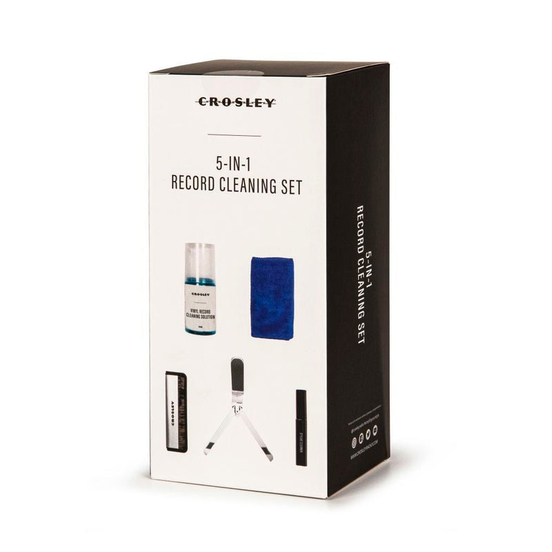 Crosley: 5-In-1 Record Cleaning Set AC1024A [Electronics] Electronics Crosley