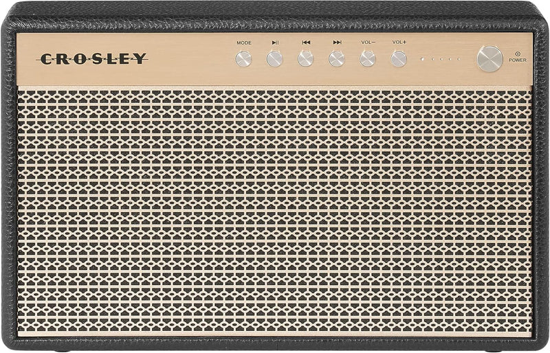 Crosley: Montero Portable Rechargeable Bluetooth Speaker - Black - CR3112A-BK [Electronics] Electronics Crosley