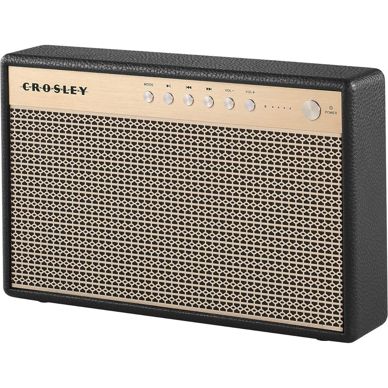 Crosley: Montero Portable Rechargeable Bluetooth Speaker - Black - CR3112A-BK [Electronics] Electronics Crosley
