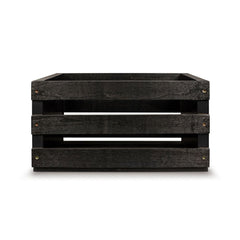 Crosley: Record Storage Crate - Black - AC1004A-BK [Electronics] Electronics Crosley