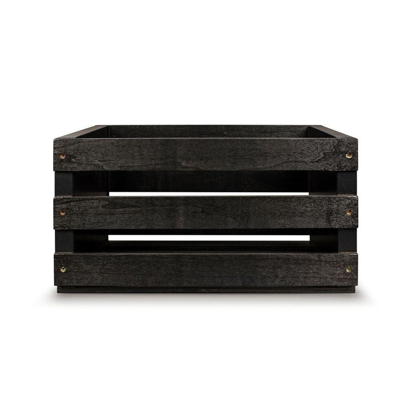 Crosley: Record Storage Crate - Black - AC1004A-BK [Electronics] Electronics Crosley