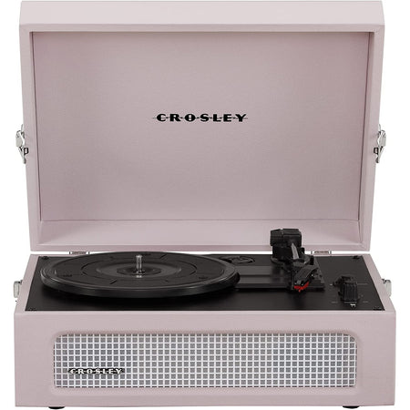 Crosley: Voyager Vintage 3-Speed Bluetooth In/Out Vinyl Record Player Turntable - Amethyst - CR8017B-AM [Electronics] Electronics Crosley