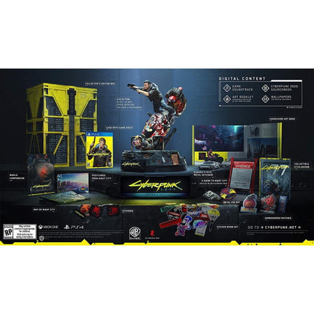 Cyberpunk 2077 - Collector’s Edition [PlayStation 4] PlayStation 4 Video Game CD Projekt Red