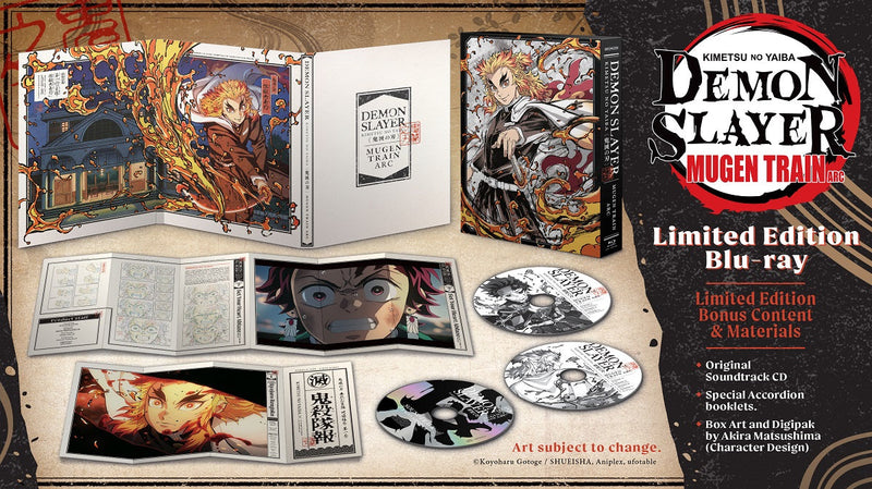 Demon Slayer: Kimetsu no Yaiba Mugen Train Arc - Complete Limited Edition [Blu-Ray Box Set] Blu-Ray Box Set / Series Aniplex of America