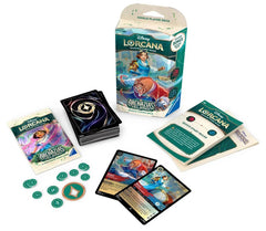 Disney Lorcana TCG: Archazia's Island Starter Deck - Ruby & Sapphire Card Game Ravensburger