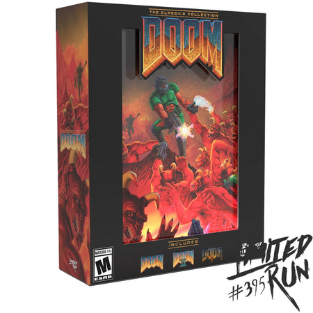 DOOM: The Classics Collection - Collector's Edition - Limited Run #395 [PlayStation 4] PlayStation 4 Video Game Limited Run Games