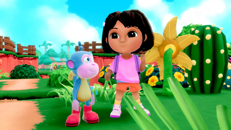 Dora: Rainforest Rescue [Xbox One / Xbox Series X] Xbox Series X Video Game Outright Games