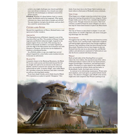 Dungeons & Dragons RPG: Eberron - Rising from The Last War w/ Alternate Cover [Hardcover Book] Book Wizards of the Coast