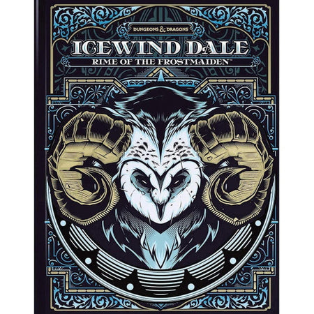 Dungeons & Dragons RPG: Ice Wind Dale - Rime of The Frostmaiden Alternate Cover [Hardcover Book] Book Wizards of the Coast
