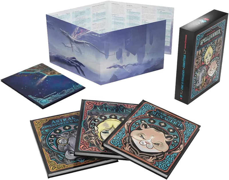 Dungeons & Dragons D & D RPG: Spelljammer Adventures in Space - Alternate Cover [Hardcover Book] Book Wizards of the Coast