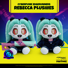 Youtooz x Shopville Exclusive: Cyberpunk Edgerunners Collection - Shotgun Rebecca 9" Plush [Limited Edition - 500 Made Only!] Plushies Youtooz