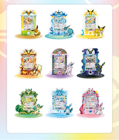 Pokemon TCG: Pokemon Center Eeveelution Prismatic Evolutions Acrylic Stand Set - Complete Set of 9 Card Game Accessories Pokemon