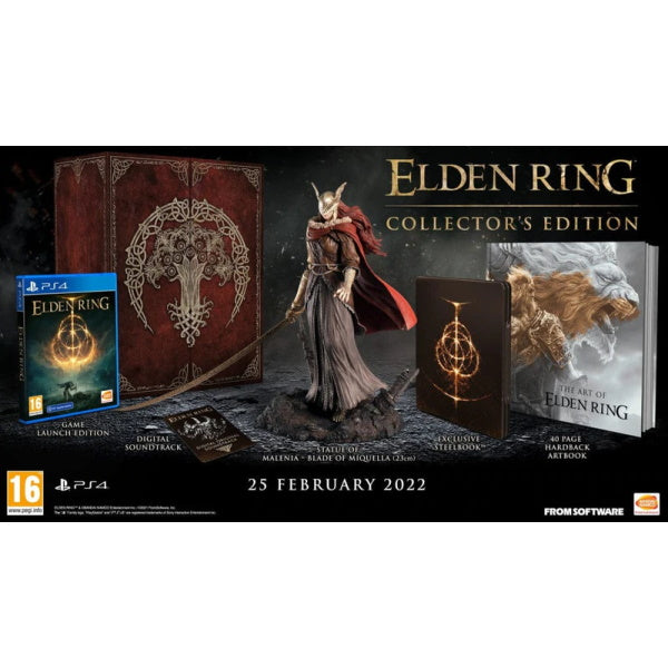 Elden Ring - Collector's Edition [PlayStation 4] PlayStation 4 Video Game Bandai Namco